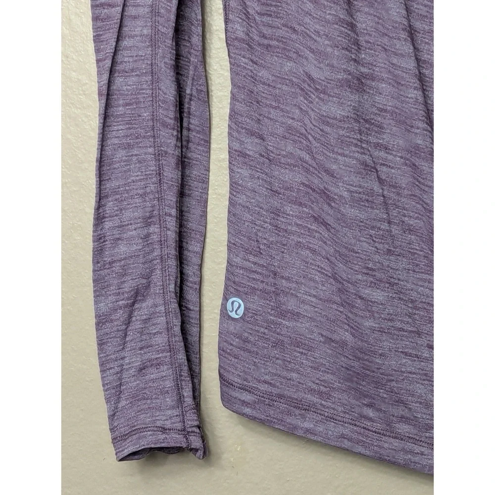 Lululemon Swiftly Tech Long-Sleeve Shirt‎ 2.0 Size 10 Lavender Length Workout